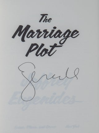 The Marriage Plot