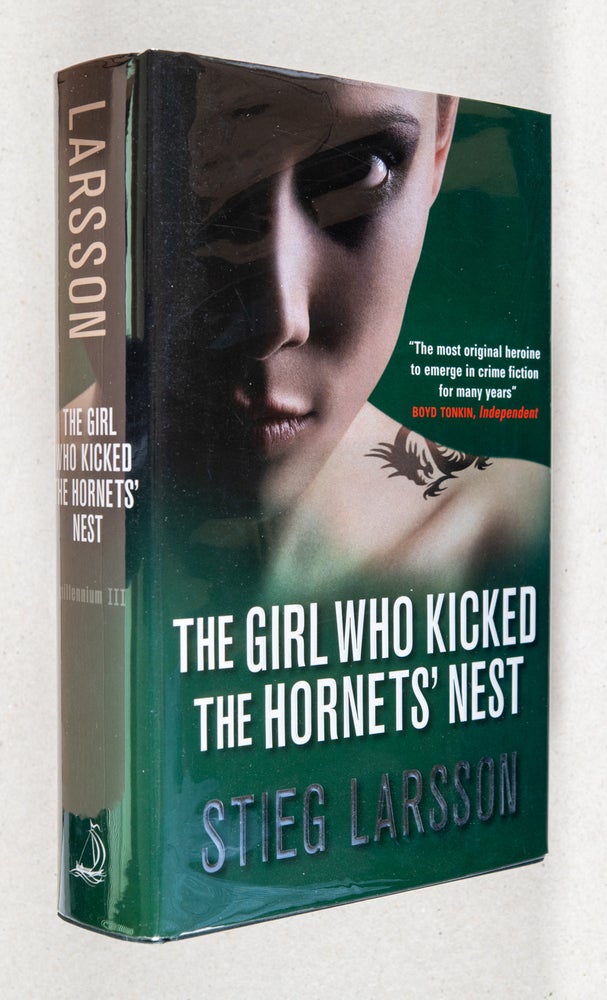 Item #0001545 The Girl Who Kicked the Hornet's Nest; Millenium III. Stieg Larsson.