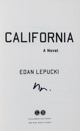 California; A Novel