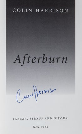 Afterburn; A Novel