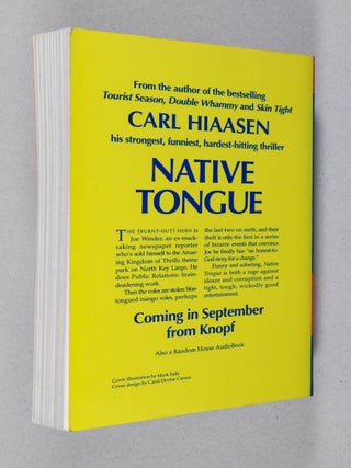 Native Tongue; A Novel