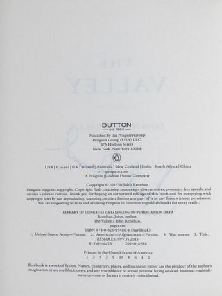 The Valley; A Novel