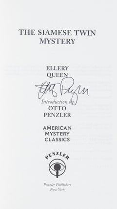 The Siamese Twin Mystery; American Mystery Classics