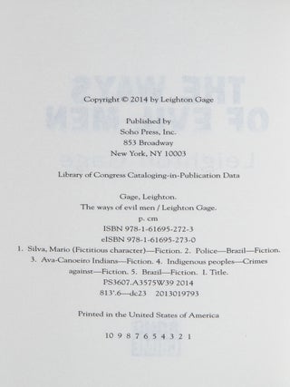 The Ways of Evil Men; A Mario Silva Investigation Set in Brazil