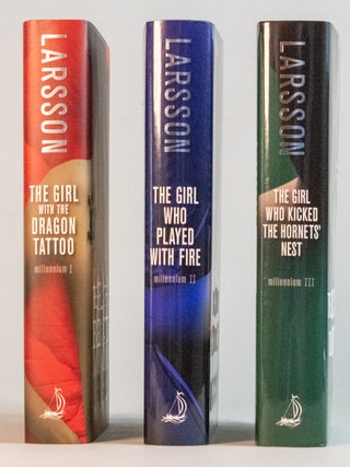 Item #0002798 The Millennium Trilogy; The Girl With the Dragon Tattoo / The Girl Who Played With...