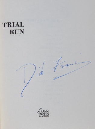 Trial Run; A Novel