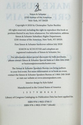 Make Russia Great Again; A Novel