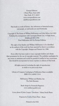 The Dark Remains; Laidlaw's First Case
