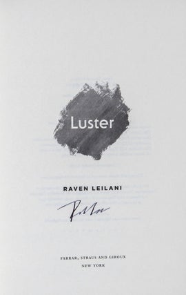 Luster; A Novel