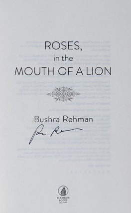Roses, in the Mouth of a Lion; A Novel