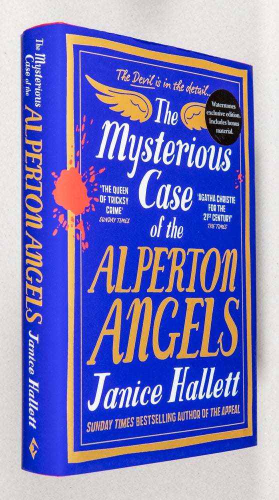 Item #0003493 The Mysterious Case of the Alperton Angels. Janice Hallett.