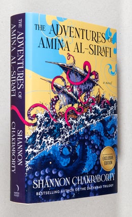 Item #0003520 The Adventures of Amina Al-Sirafi; A Novel. Shannon Chakraborty