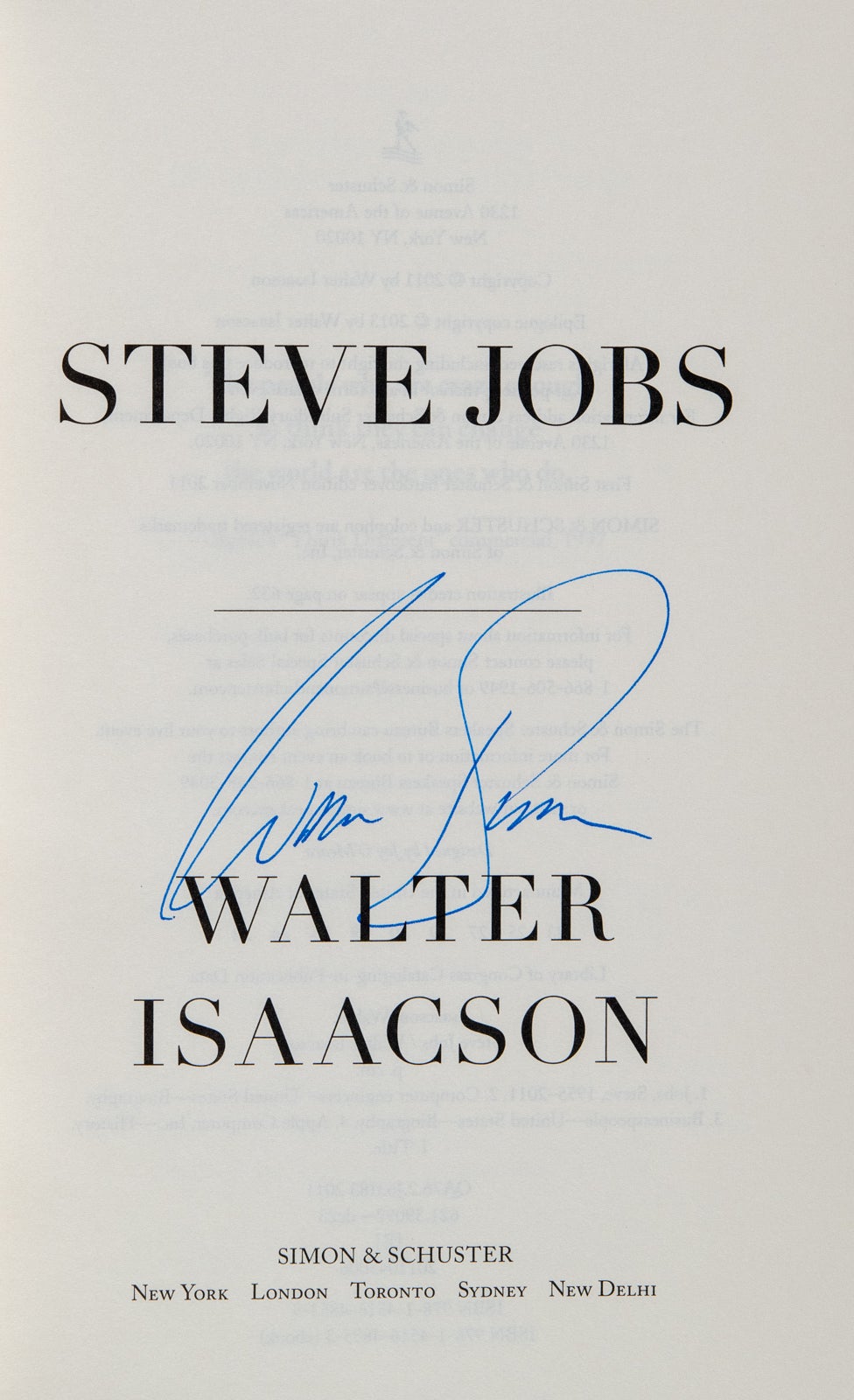 Steve Jobs | Walter Isaacson | 22nd printing