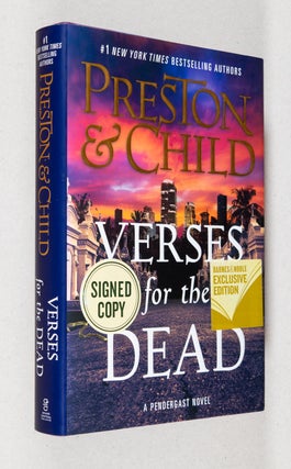 Item #0003768 Verses for the Dead; A Pendergast Novel. Douglas Preston, Lincoln Child