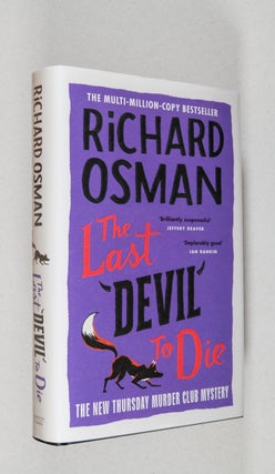 Item #0003898 The Last Devil to Die; The Thursday Murder Club Mystery. Richard Osman