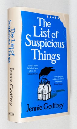Item #0004006 The List of Suspicious Things. Jennie Godfrey