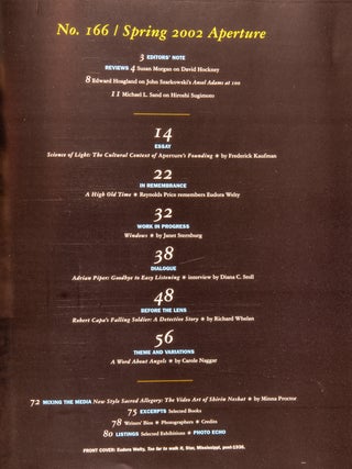 Aperture 166; 50th Anniversary