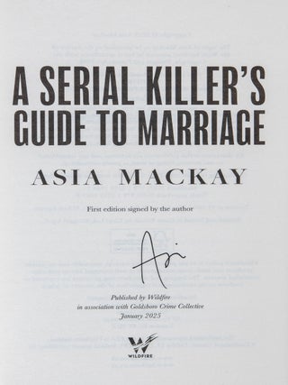 A Serial Killer's Guide to Marriage