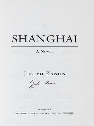 Shanghai; A Novel