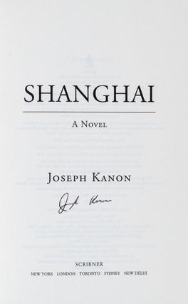 Shanghai; A Novel