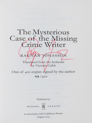 The Case of the Missing Crime Writer