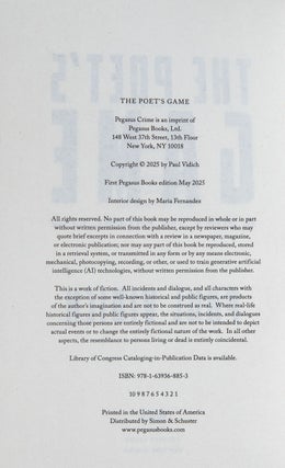 The Poet's Game; A Spy in Moscow