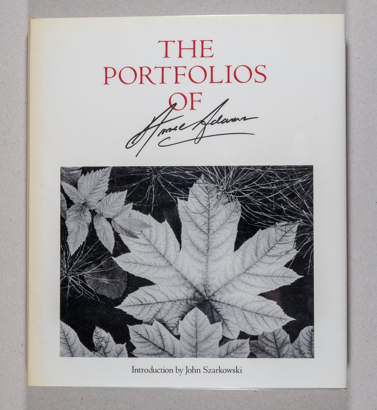 Item #000488 The Portfolios of Ansel Adams. Ansel Adams, John Szarkowski.