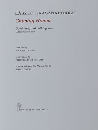 Chasing Homer; Good luck and nothing else