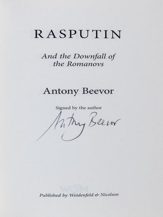 Rasputin; And the Downfall of the Romanovs