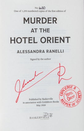 Murder at the Hotel Orient