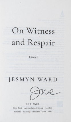 On Witness and Respair; Essays