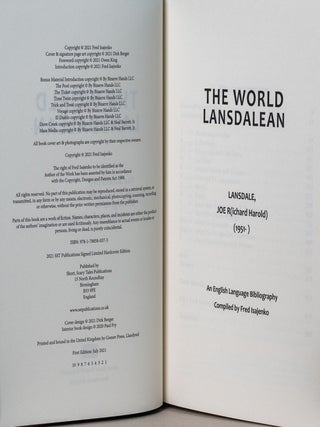 The World Lansdalean; An English Language Bibliography compliled by Fred Isajenko