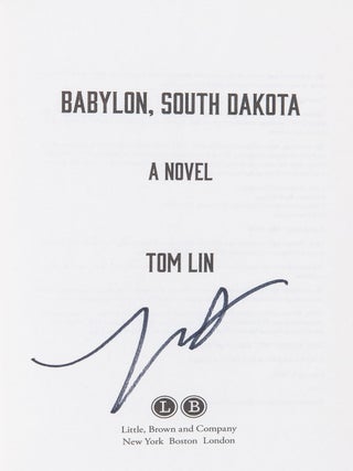 Babylon, South Dakota; A Novel