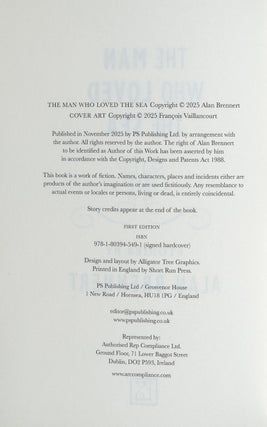 The Man Who Loved the Sea; Stories by Alan Brennert