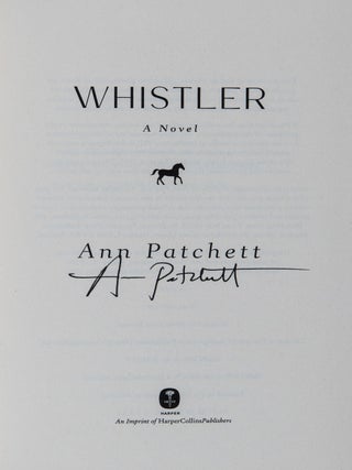 Whistler; A Novel