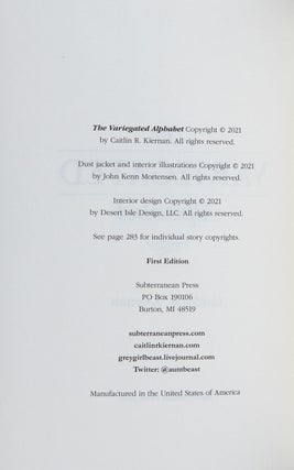 The Variegated Alphabet