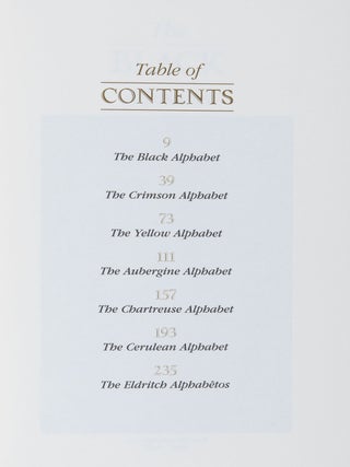The Variegated Alphabet