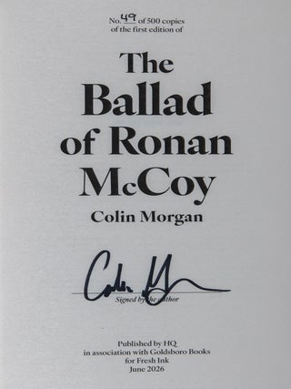 The Ballad of Ronan McCoy