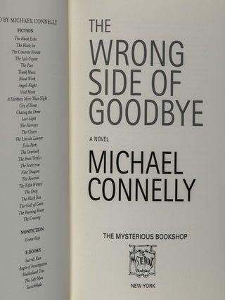 The Wrong Side of Goodbye; A Bosch Novel