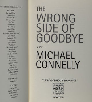 The Wrong Side of Goodbye; A Bosch Novel