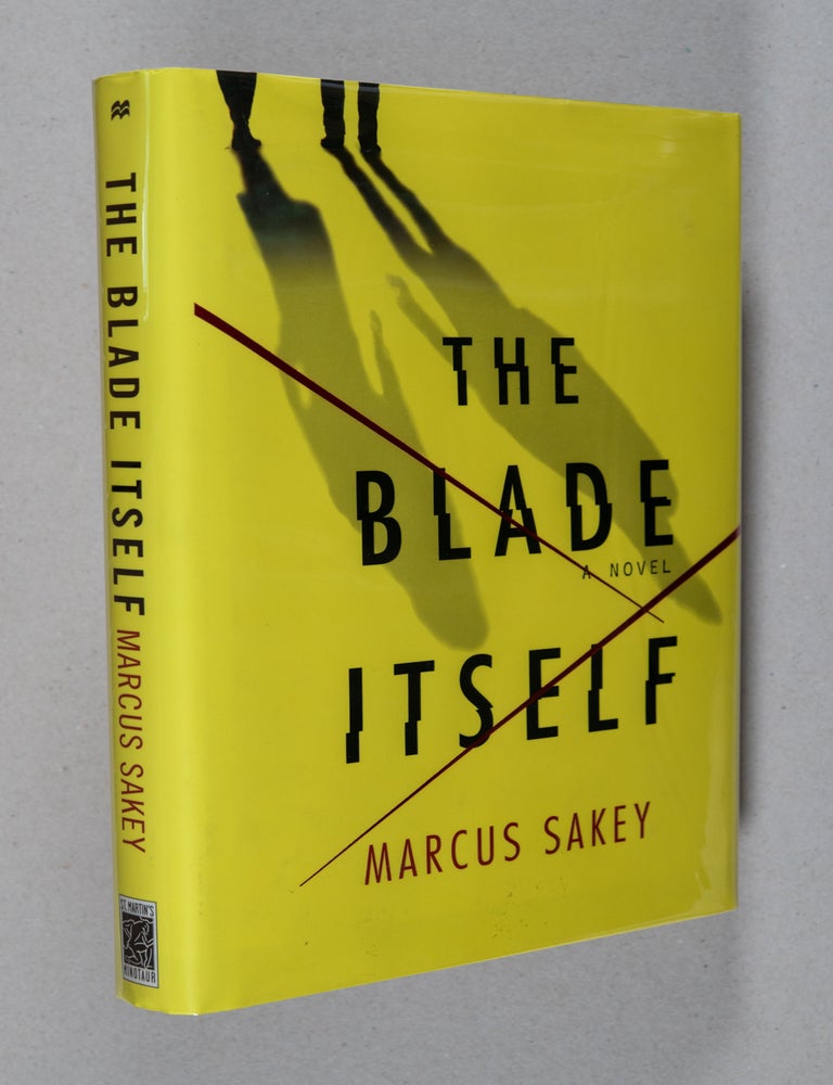 Item #000546 The Blade Itself. Marcus Sakey.