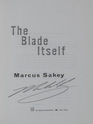 The Blade Itself