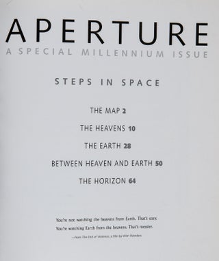 APERTURE 157 Steps in Space Special Millennium Issue