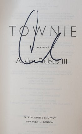 Townie; A Memoir